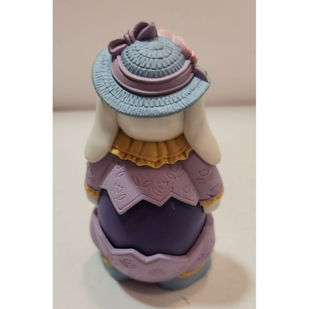 Vtg Avon Egg Pals 2 Bunny And 2 Duck Egg Holders Set Of 4 Multicolored With Eggs - Picture 7 of 16